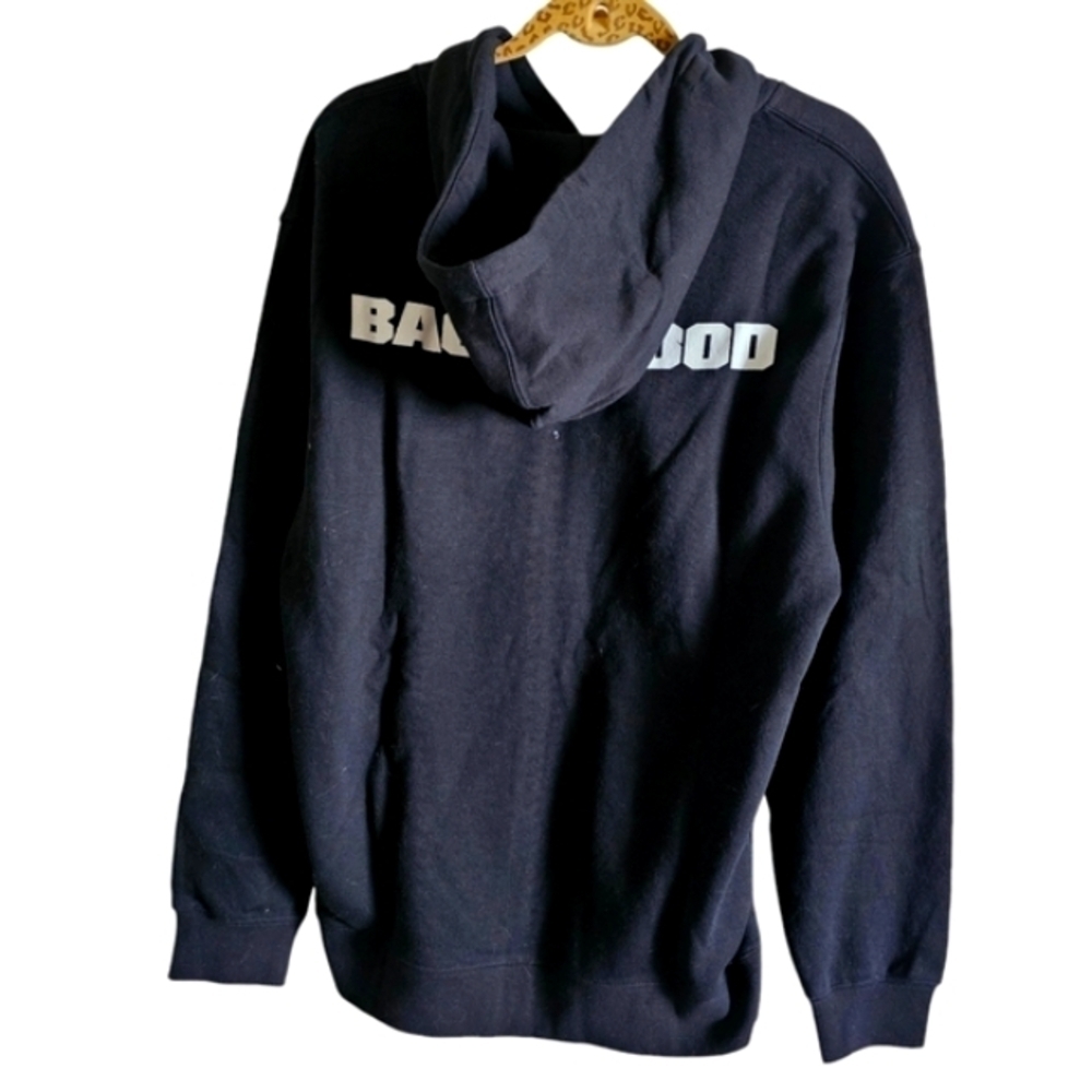Black Back4Blood Full Zip Hooded Sweatshirt Jacket Size Medium Unisex